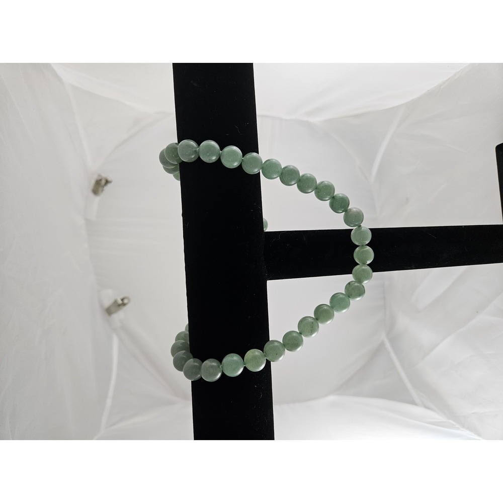 Judith Ripka 925 Sterling Silver Beaded Necklace CZ Green Gemstone - Picture 3 of 7